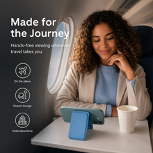 Gate359 MagStand Magnetic Travel Wallet & Phone Stand
